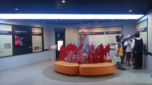 朝鮮通信使歴史館の第1展示館